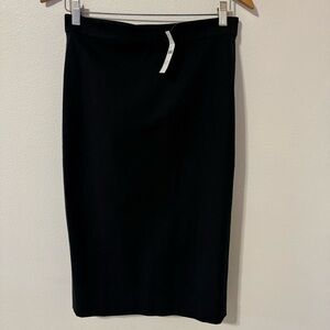 J Crew No. 3 Pencil Skirt Black Midi Bi-Stretch Cotton Blend Career 2024 NWT-6